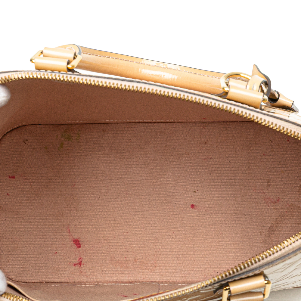 Pre-Loved Louis Vuitton Monogram Vernis Alma PM - Picture 4 of 12